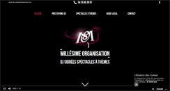 Desktop Screenshot of millesimeorganisation.com